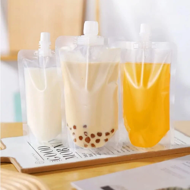 Plastic Drink Bags 2 plastic drink pouch bags