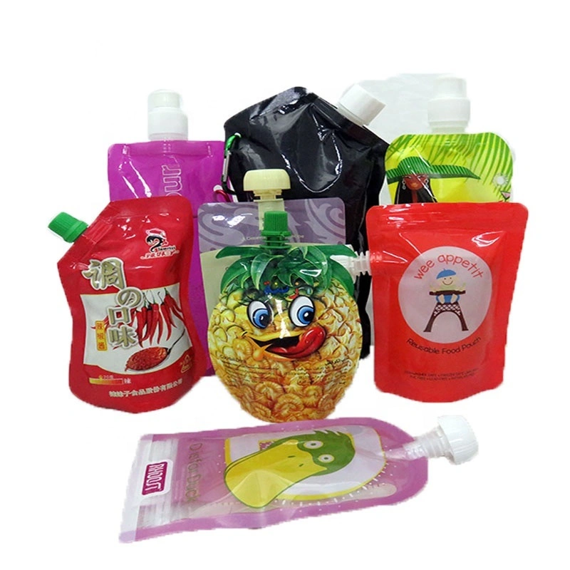 Reusable Drink Pouches 7 reusable drink pouch with spout