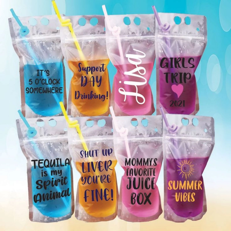 Reusable Drink Pouches 1 reusable drink pouches for adults