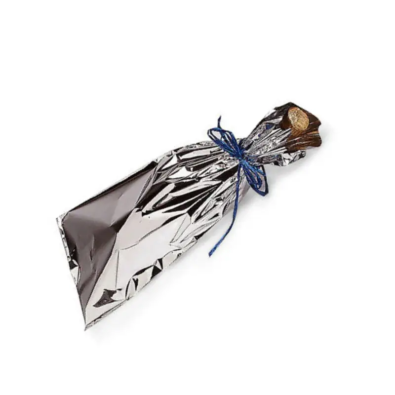 Mylar Wine Bags 3 silver mylar wine bags