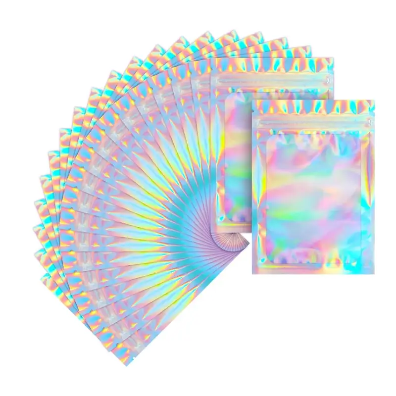 Smell Proof Mylar Bags 6 smell proof holographic mylar bags
