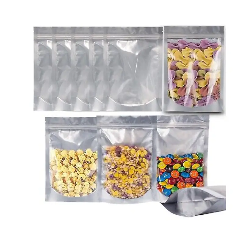 Smell Proof Mylar Bags 4 smell proof mylar bags with clear window