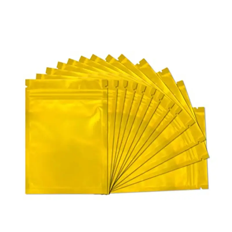 Smell Proof Mylar Bags 5 snack size smell proof mylar bags