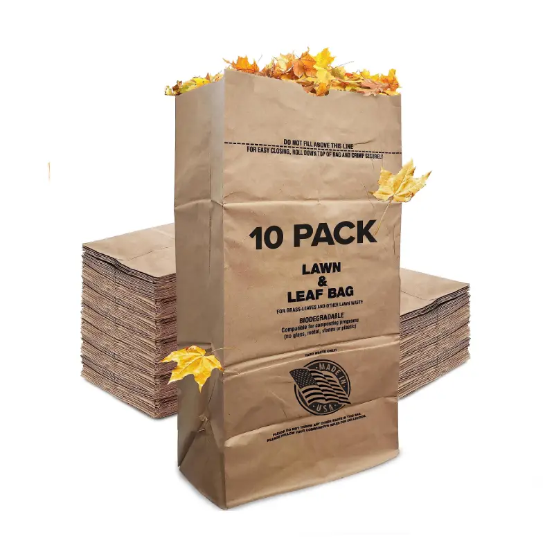 Washable Kraft Paper Bags 10 trash bags washable kraft paper
