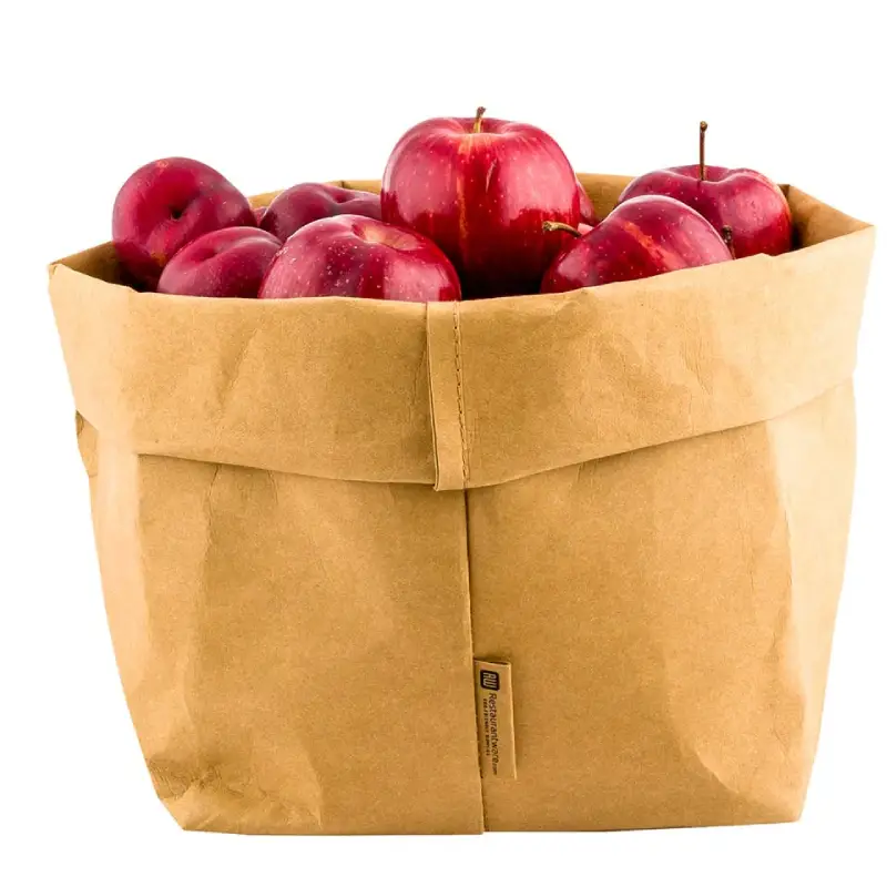 washable kraft paper shopping bag