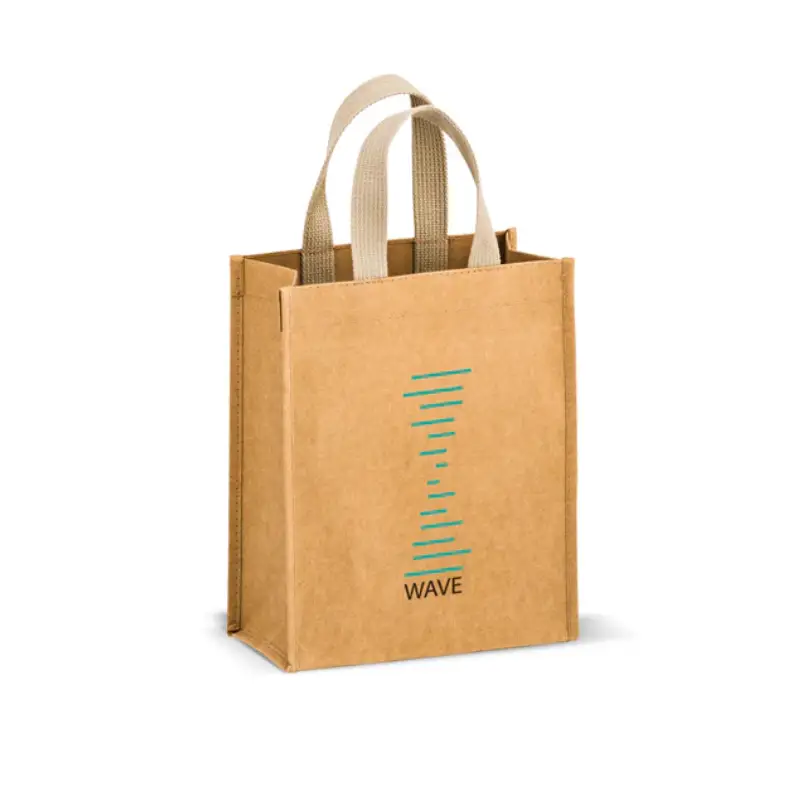 Washable Kraft Paper Bags 2 washable kraft paper tote bag