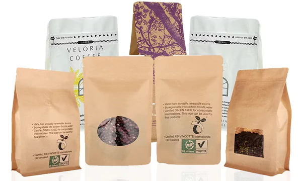 Compostable Material Food Bags