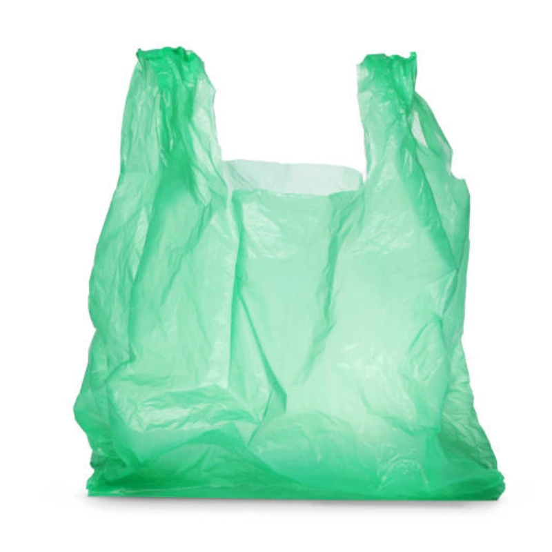 Green Biodegradable Bags 5 Green Biodegradable Shopping Bags