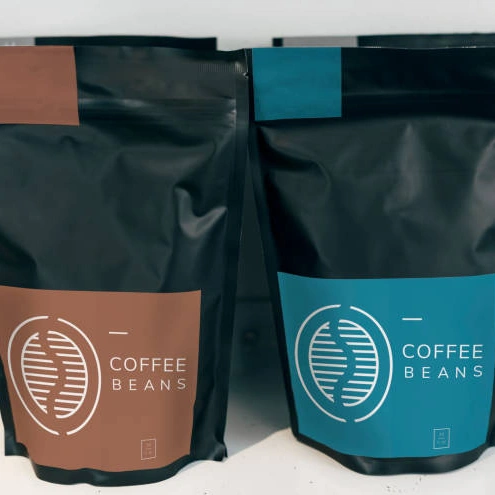 Stand Up Coffee Bags 5 Plastic Stand Up Coffee packing Cost Effective Packaging