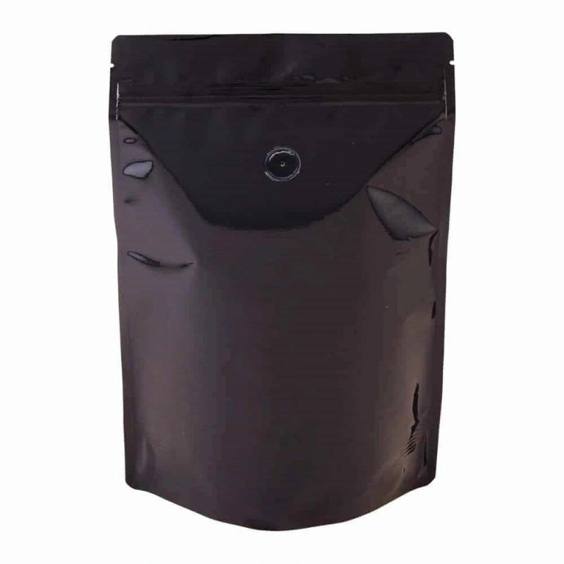 Metalized Stand Up Pouch 6 black metalized stand up pouch