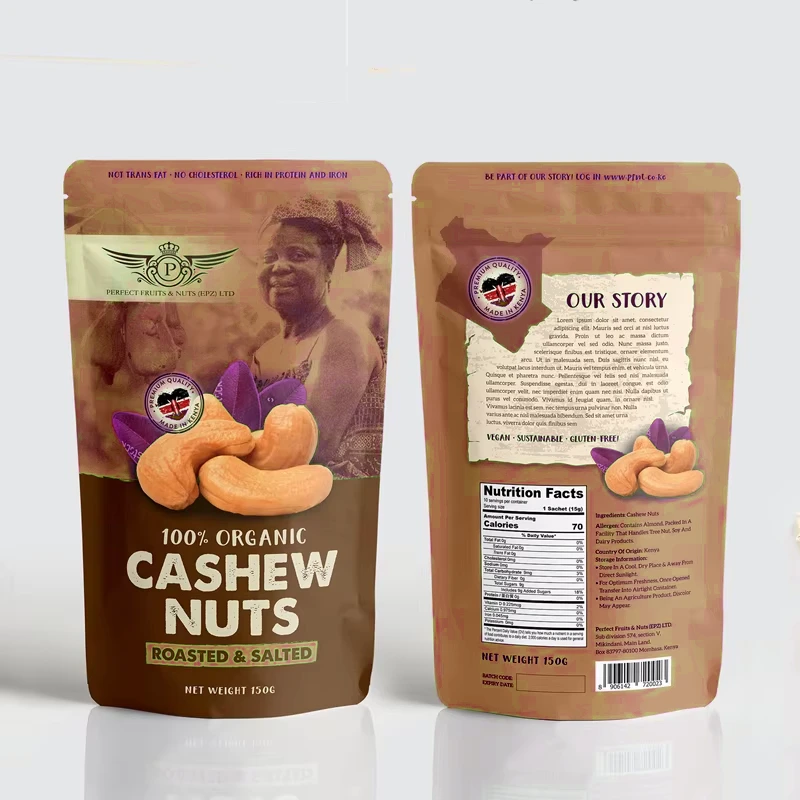 Food Packaging for Nuts 2 cashew nut packaging