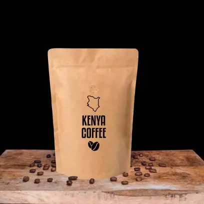 Kraft Paper Food Pouches 1 coffee kraft paper bag