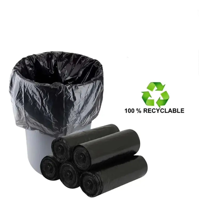 Compostable Plastic Bags 4 compost in black plastic bag