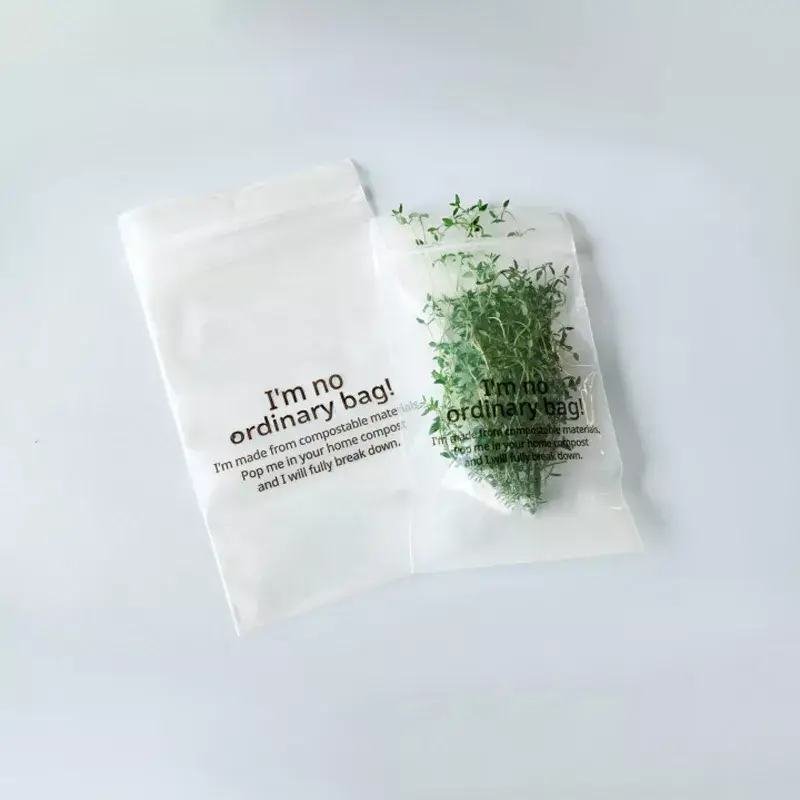 Compostable Plastic Bags 3 compostable plastic bags for packaging