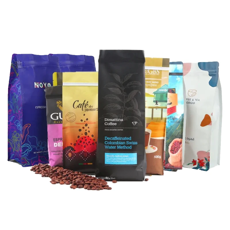 Custom Printed Coffee Packaging 5 digital printed coffee bags