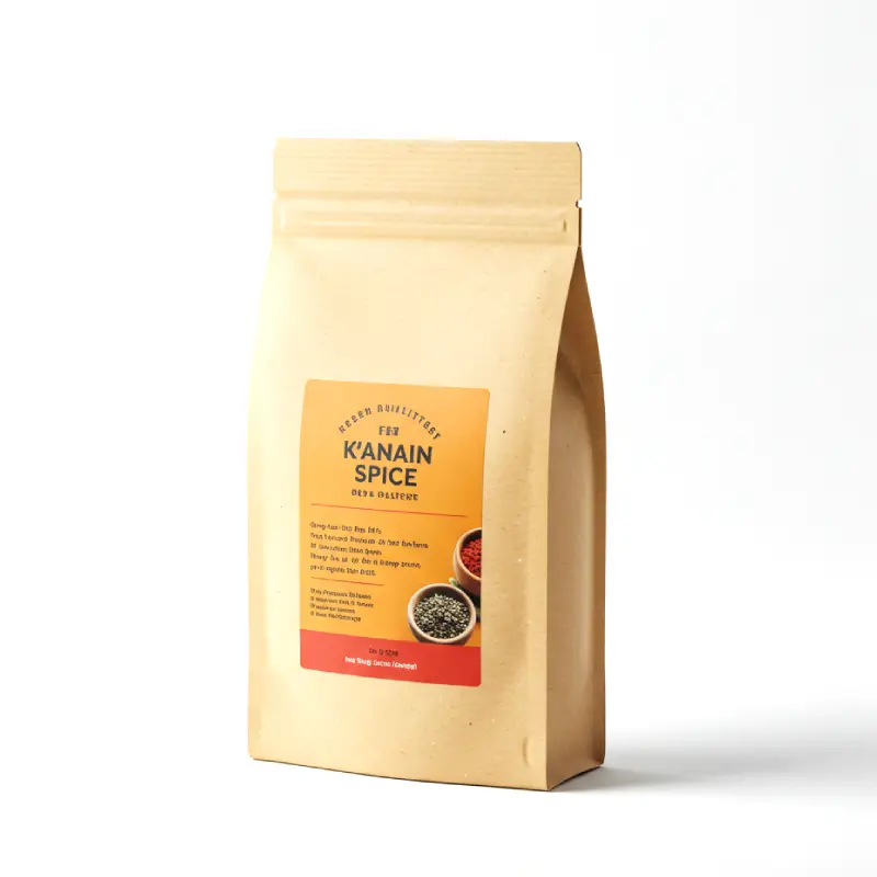 Spice Packaging Pouch 4 kraft paper spice packaging pouch