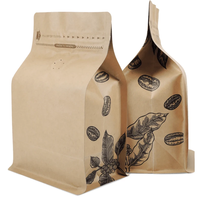 Flexible Coffee Packaging 13 paper bag coffee packaging