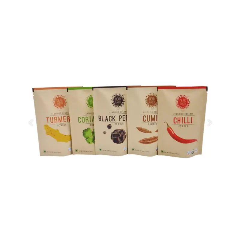 Spice Packaging Pouch 1 paper pouches for spices