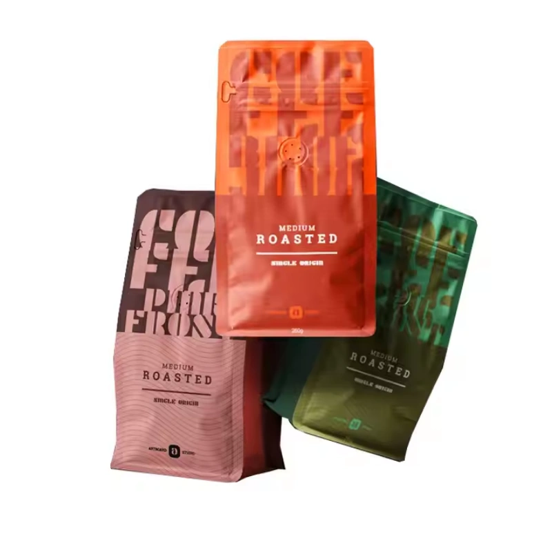 PLA Pouches 12 pla plastic gusset pouches
