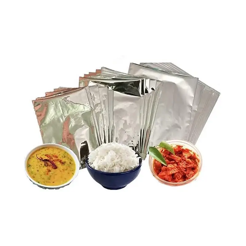 Silver Pouch Bag 2 silver food packaging pouches