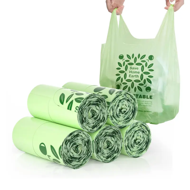 Compostable Plastic Bags 14 small compostable plastic bags