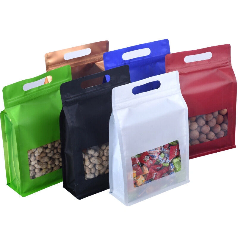 Stand Up Gusseted Bags 11 stand up gusseted bags with handel