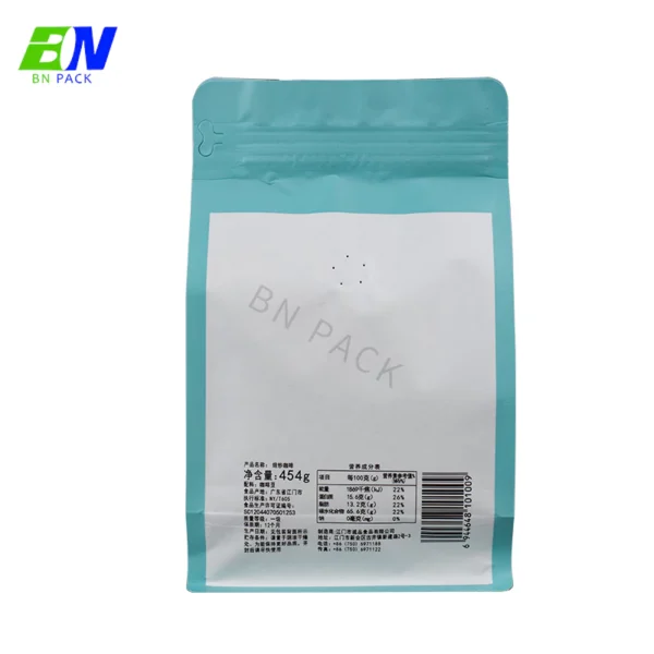 white Kraft Paper coffee bags
