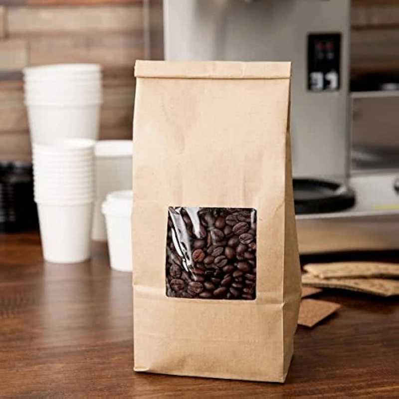 Coffee Bags With Window 2 1 2 lb coffee bags with window