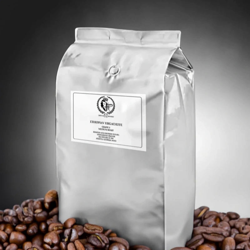 1 Lb Coffee Bags 2 1 lb bag of roasted coffee beans