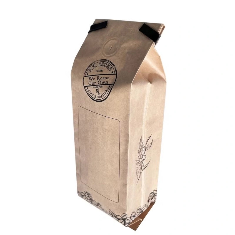 1 Lb Coffee Bags 4 1 lb coffee bags with valve and tin ties