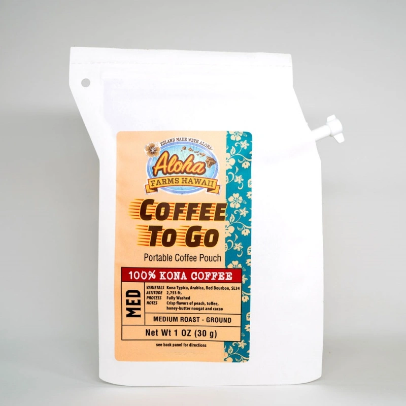 1 Oz Coffee Bags 8 1 oz coffee bags with spout