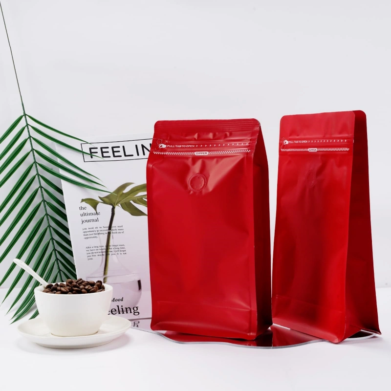 2 Lb Coffee Bags 8 2 lb bag of coffee with valve