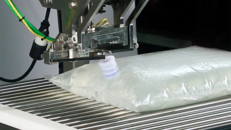 Fully automatic filling bag in box machine