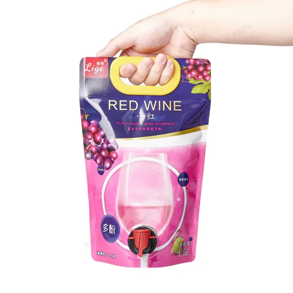 Premium Liquid Packaging with Easy Carry Design​