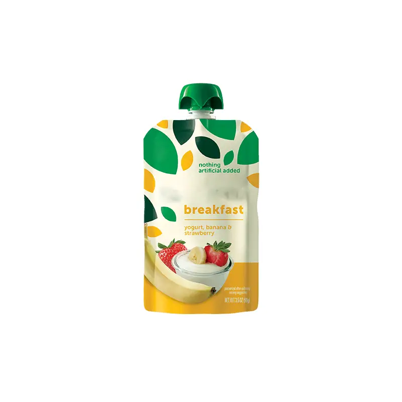 Yogurt Pouches 9 almond milk yogurt pouches