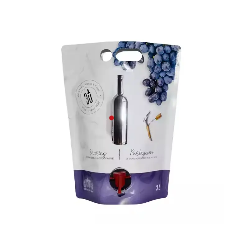 Grape Juice Pouch 7 aluminum foil grape juice pouch