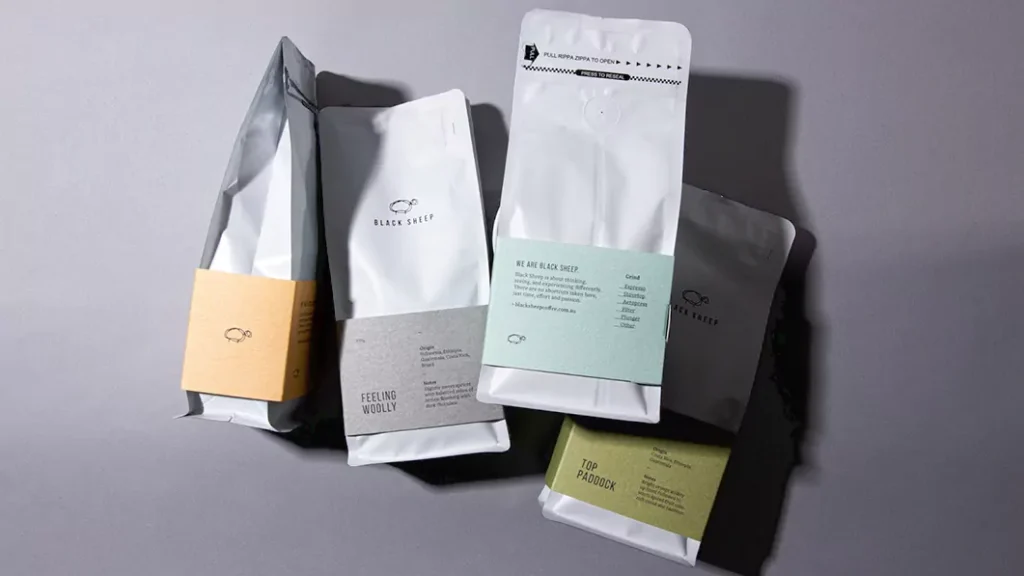 Exploring the Benefits of Belly Bands Packaging 2 benefits of combining stock coffee bags and belly bands