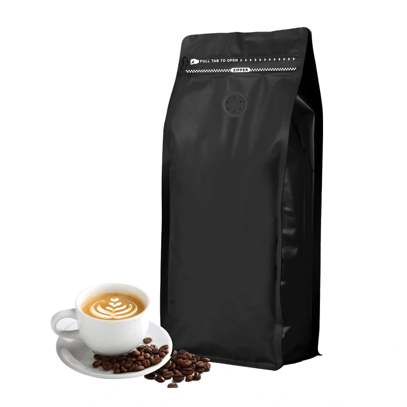 1 Lb Coffee Bags 9 black 1lb coffee bags