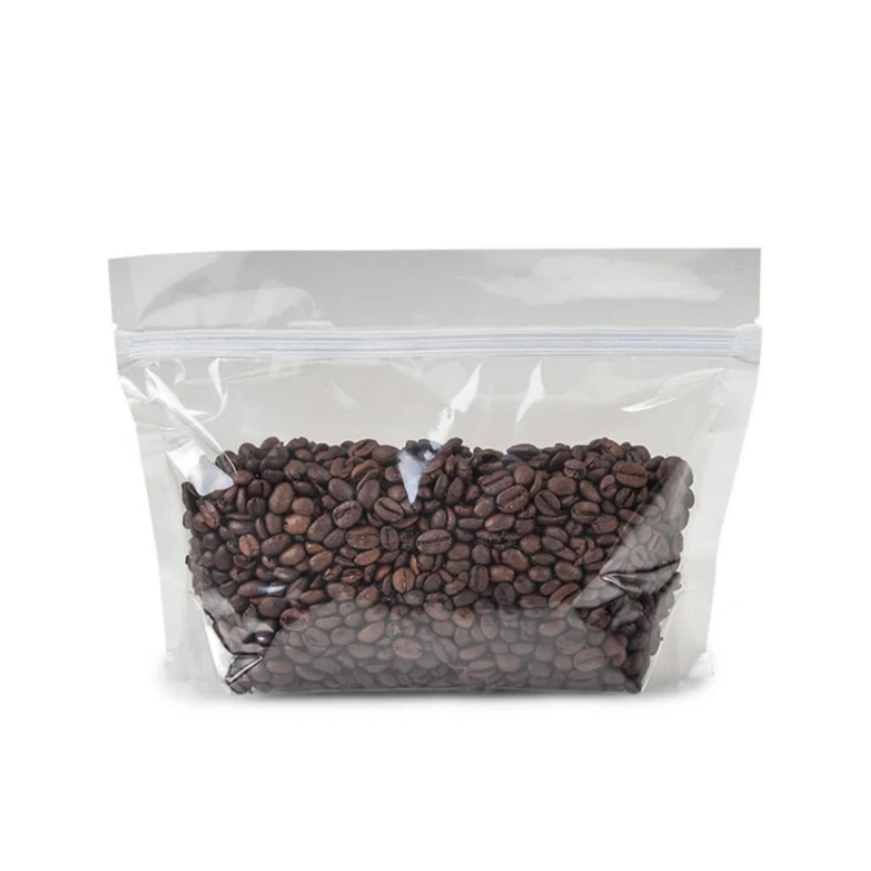 Clear Coffee Bags 12 clear coffee bags with zipper