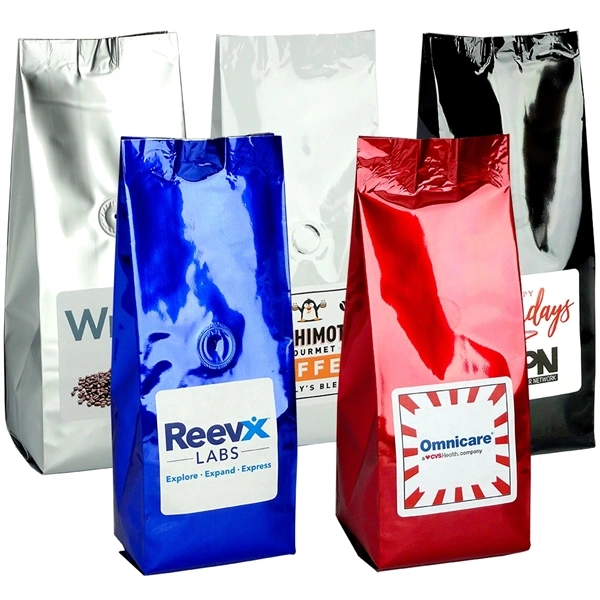 6 Oz Coffee Bags 11 custom printed 6 oz coffee bags