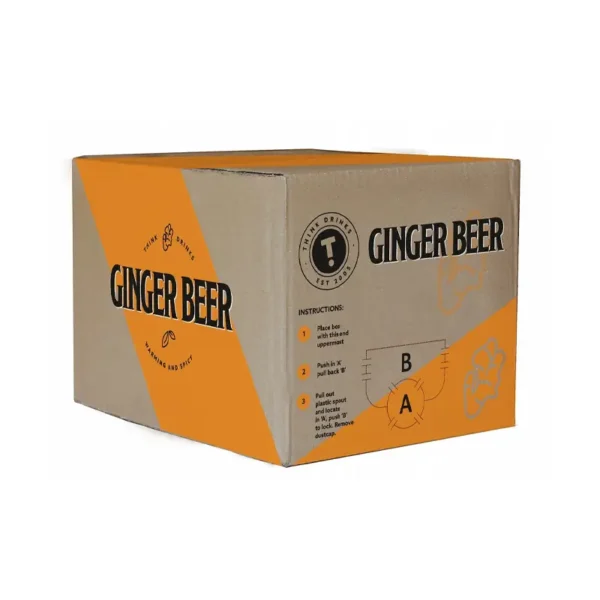 ginger beer bag in box