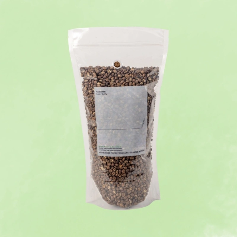 Coffee Storage Bags 3 green coffee bean storage bags