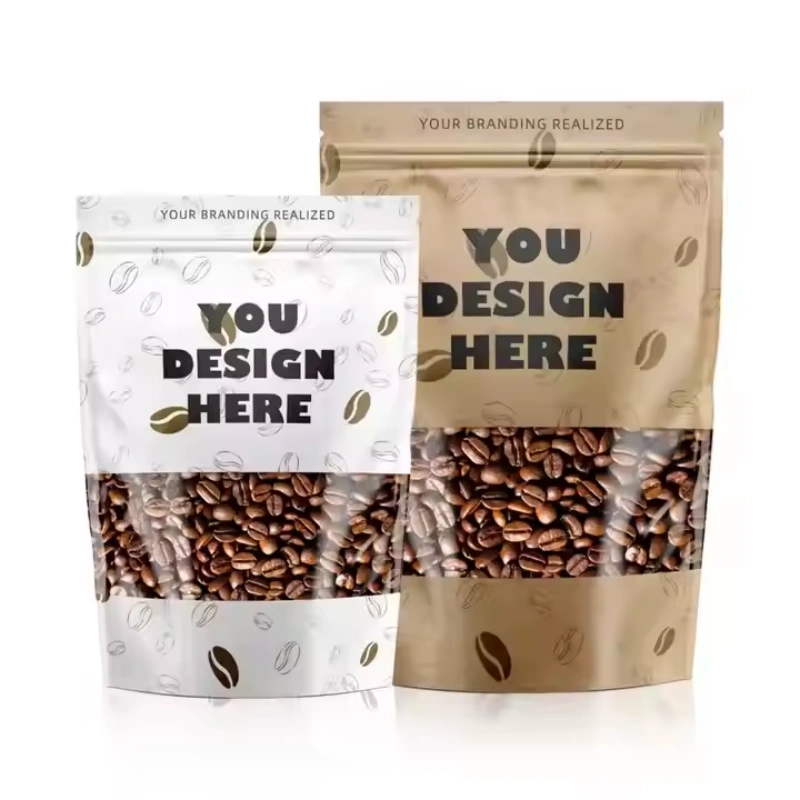 Coffee Bags With Window 10 mylar coffee bags with window