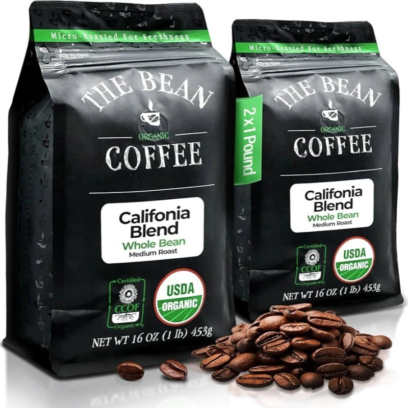 1 Lb Coffee Bags 8 organic coffee 1 lb bags