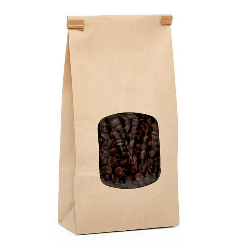 Coffee Bags With Window 1 paper coffee bags with window