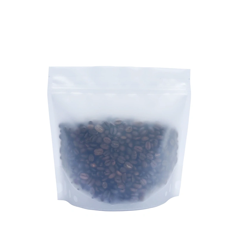 Clear Coffee Bags 10 recyclable clear coffee bags