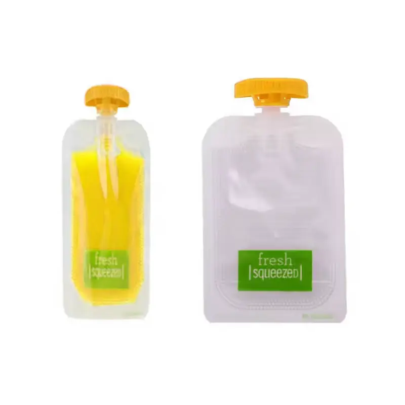 Yogurt Pouches 5 refillable yogurt pouches