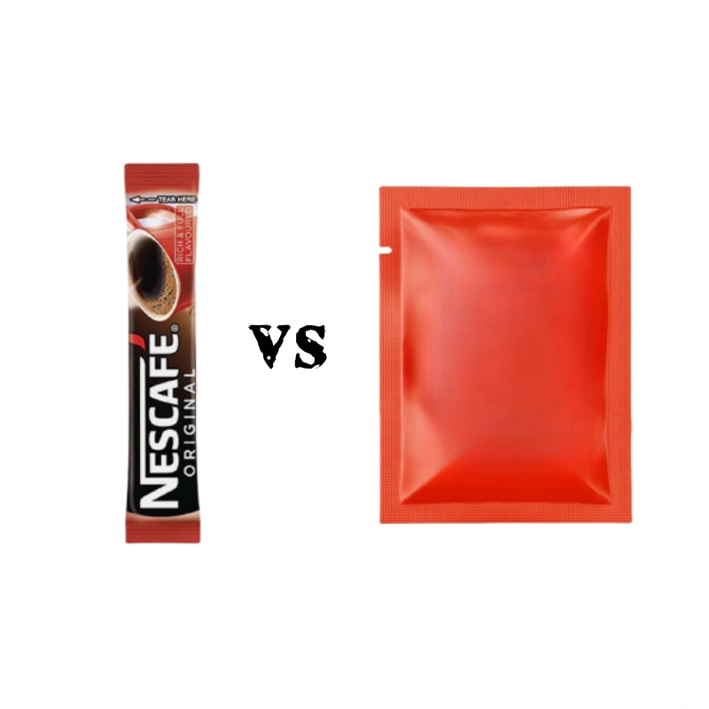sachet vs stick pack