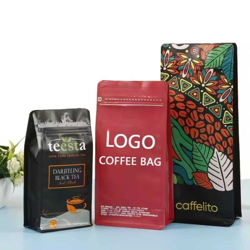 Foil Coffee Bags 10 stand up aluminum foil coffee bags