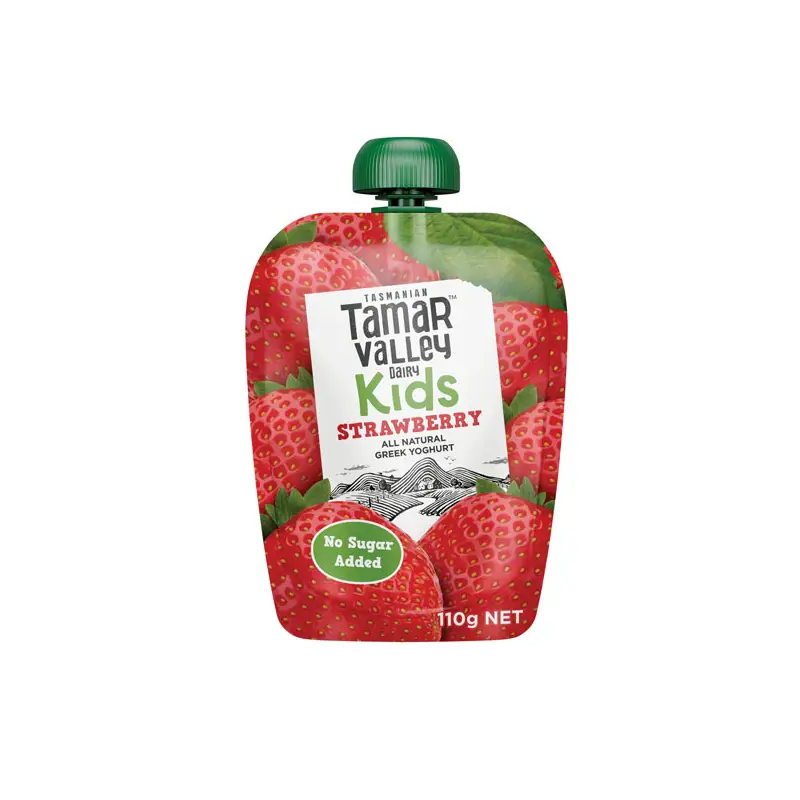 Yogurt Pouches 8 strawberry yogurt pouch